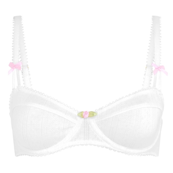 NWOT Free People Lace Floral Bra - Picture 1 of 2